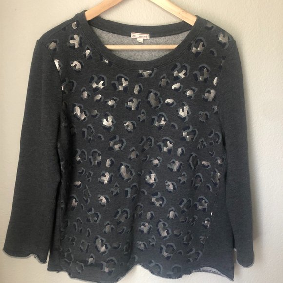 Gap Animal Print Sweatshirt - Picture 1 of 3